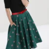 Hell Bunny Beth Christmas Skirt 1 Hell Bunny Beth Christmas Skirt