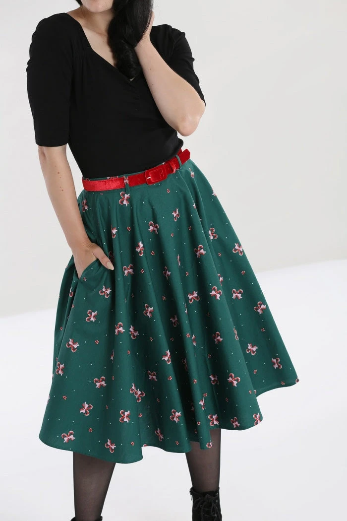 Hell Bunny Beth Christmas Skirt 3 Hell Bunny Beth Christmas Skirt