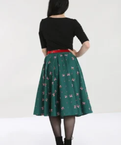Hell Bunny Beth Christmas Skirt