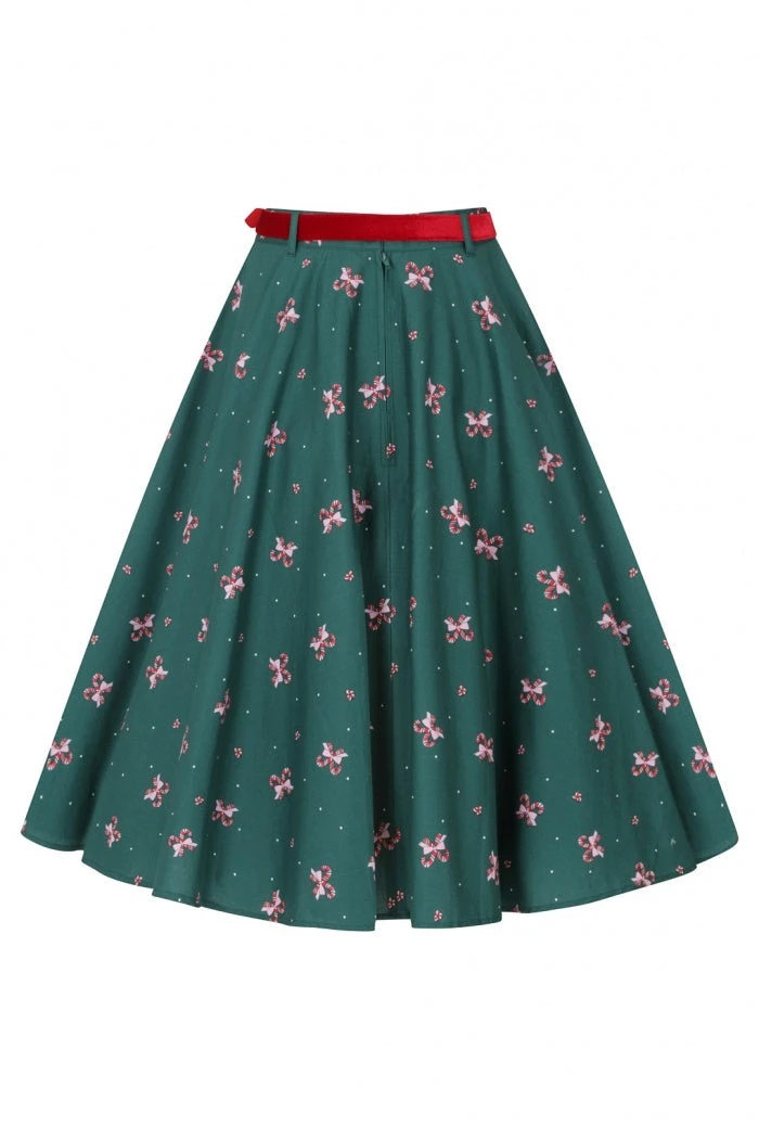 Hell Bunny Beth Christmas Skirt 6 Hell Bunny Beth Christmas Skirt