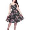Rebel Love Clothing All Tied Up Flamingo Dress