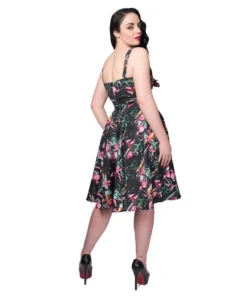 Rebel Love Clothing All Tied Up Flamingo Dress 8 Rebel Love Clothing All Tied Up Flamingo Dress