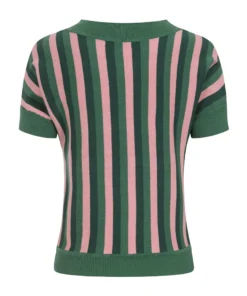 Collectif Joy Striped Knitted Sweater