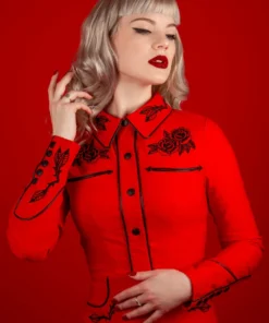 Dresses Katakomb June Pencil Dress - Red 12 Dresses Katakomb June Pencil Dress - Red