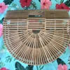 Suzie's Bombshell Boutique Bombshell Bamboo Tiki Purse - Natural Accessories
