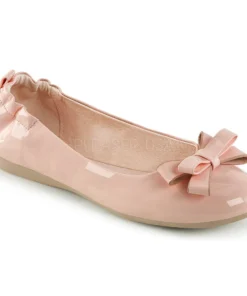 Pleaser Shoes Baby Pink Flats