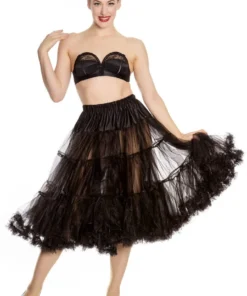 Hell Bunny Petticoat - Black