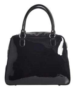 Sourpuss Sparkle Webbed Bowler Purse - Black/White 8 Sourpuss Sparkle Webbed Bowler Purse - Black/White