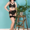 What Katie Did Black Seamed Stockings