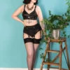 What Katie Did Seamed Stockings In Grey
