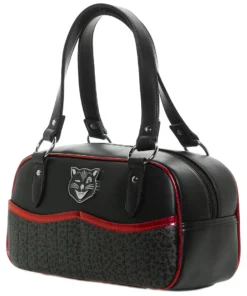 Sourpuss Jinx Tessa Purse - Black & Red Sourpuss Clothing
