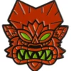 Sourpuss Tiki Wolfman Enamel Pin Sourpuss Clothing 1 Sourpuss Tiki Wolfman Enamel Pin Sourpuss Clothing