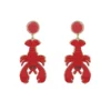 Collectif Upside Down Lobster Earrings 2 Collectif Upside Down Lobster Earrings